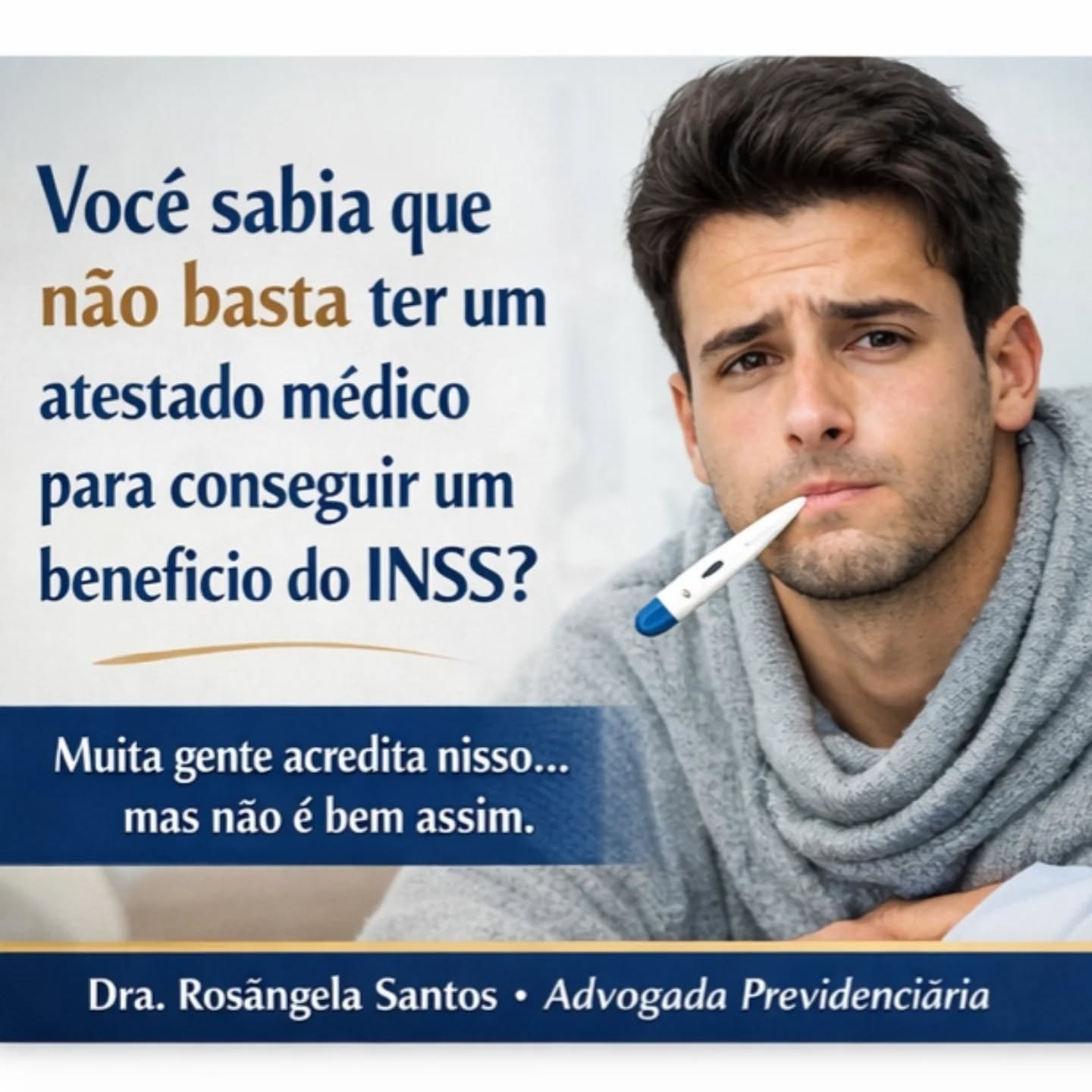 O atestado médico é muito importante, mas sozinho não garante a concessão de benefícios pelo Inss.
Quem decide é a perícia médica!
Para concessão do benefício por incapacidade o médico perito analisa: seus exames, histórico médico e capacidade para trabalhar.
Além disso o perito analisa: se a doença está comprovada, se a doença impede para o trabalho e por quanto tempo a incapacidade existe.
E não esqueça! O laudo deve ter indicação do CID da doença, estar datado, e conter o carimbo do médico!
#inss # auxíliodoença #benefícioporincapacidade #advogada previdenciarista